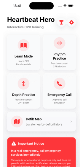 Heartbeat Hero App