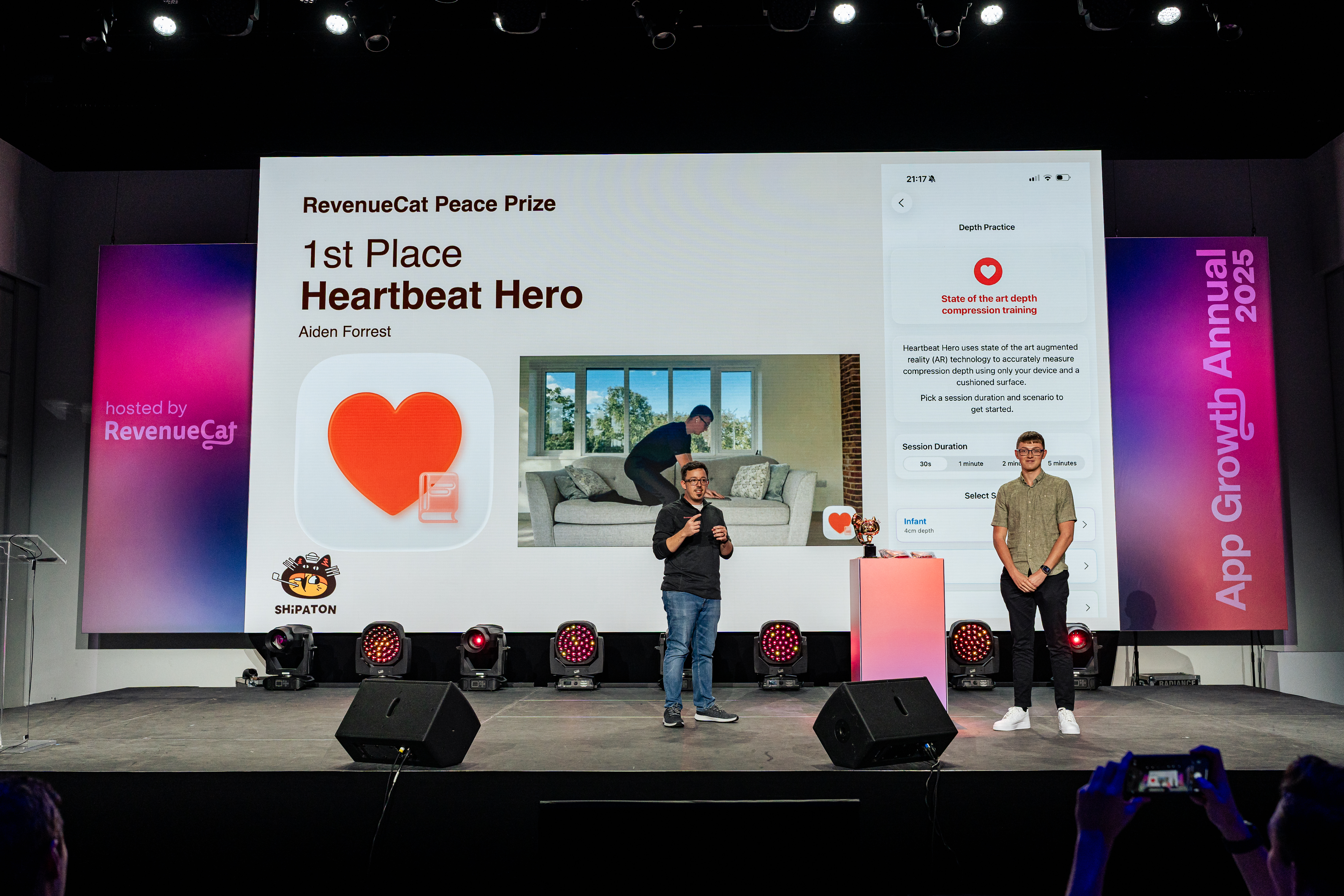 RevenueCat Shipaton Peace Prize Award